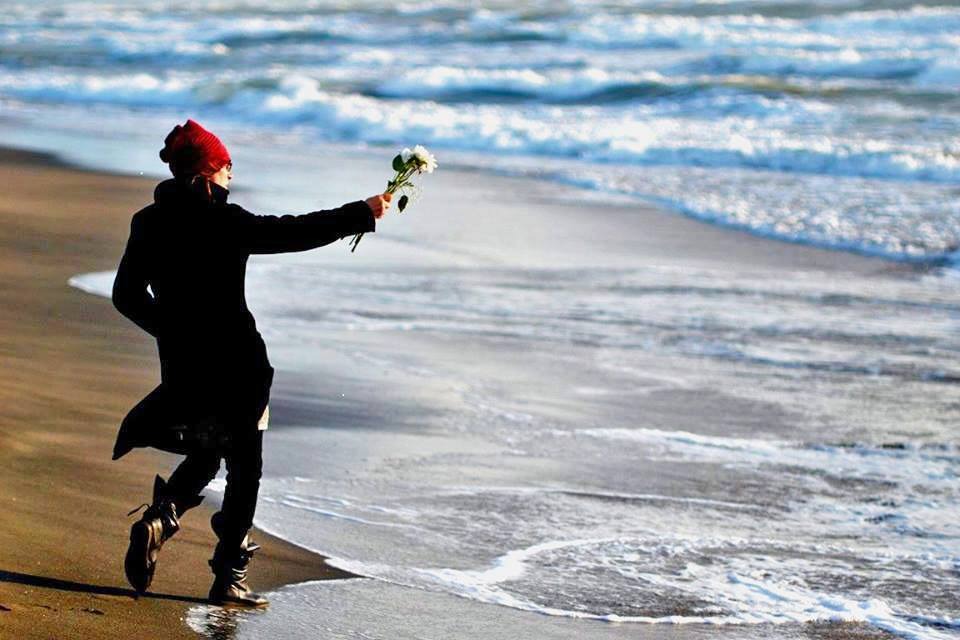 Patrizia e Yemanjà che vien dal mare