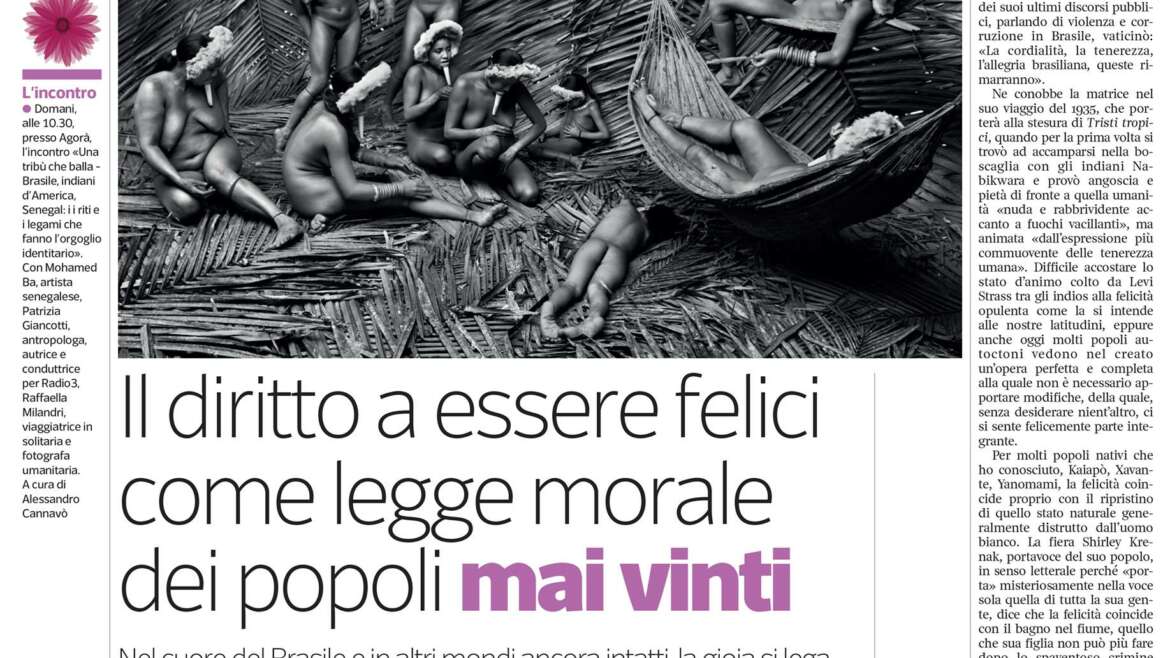Lotta per la giustizia e diritto alla felicità
