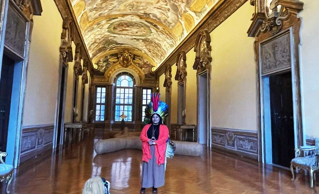 Sonia Guajajara all’Ambasciata del Brasile
