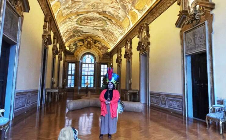 Sonia Guajajara all’Ambasciata del Brasile