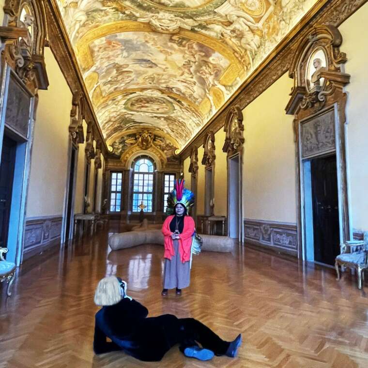 Sonia Guajajara all’Ambasciata del Brasile