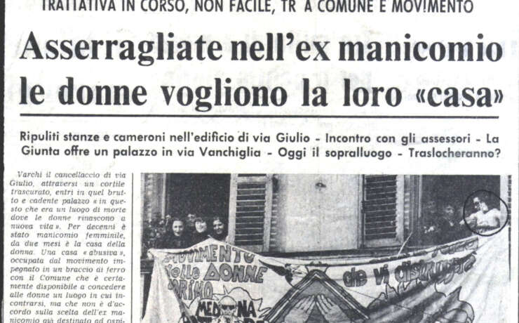 L’occupazione dell’ex manicomio femminile di Torino 